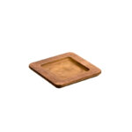 5.5 Square Walnut Wood Underliner®